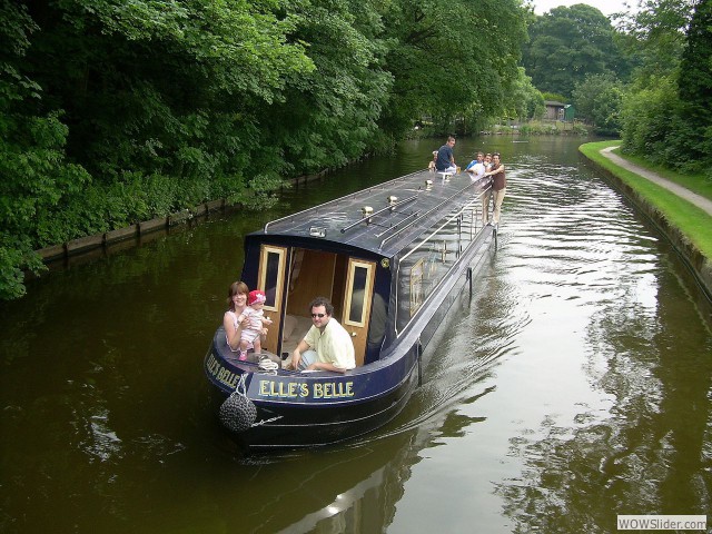 Canal boats for hire