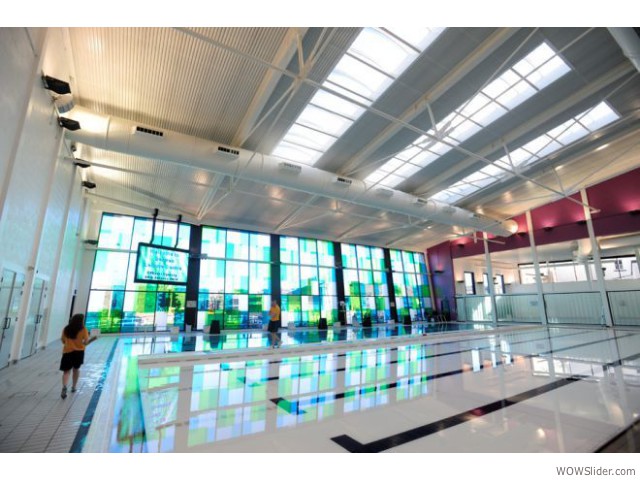 Swimming and gym at Darwen Leisure centre