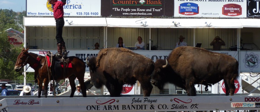 4th July Rodeo At Prescott
