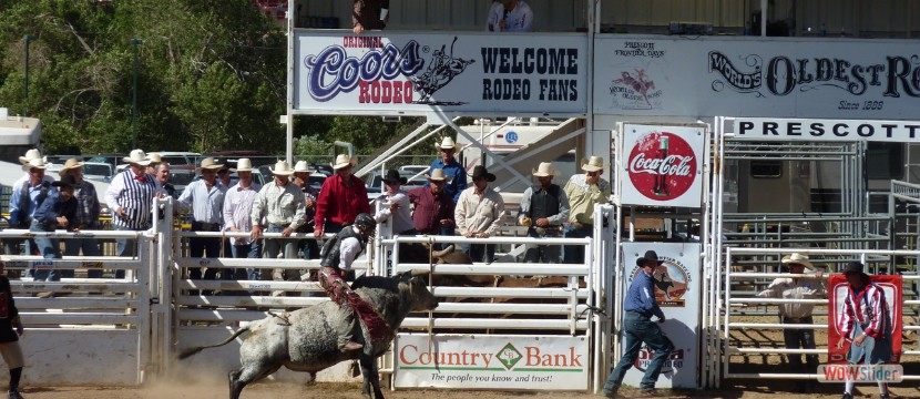 4th July Rodeo At Prescott